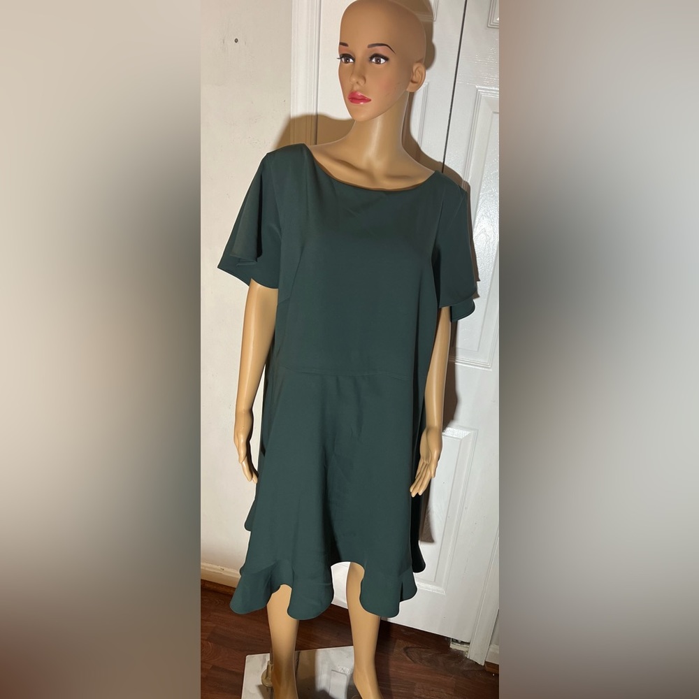 loft 20 Plus Green Dress